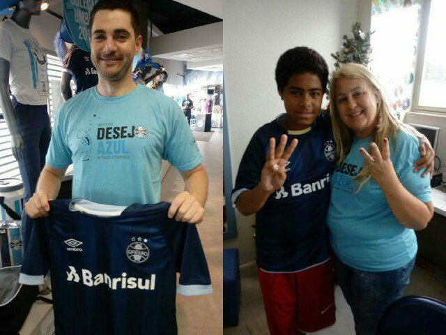 Jorge faz tratamento no Hospital São Lucas da PUC. Está se recuperando aos poucos da sua enfermidade e em breve estará em casa. Jorge queria muito ganhar a camiseta do Tri campeão da América, algo que foi possível com a colaboração dos voluntários Cristina Antonini e Antônio Stein Júnior.